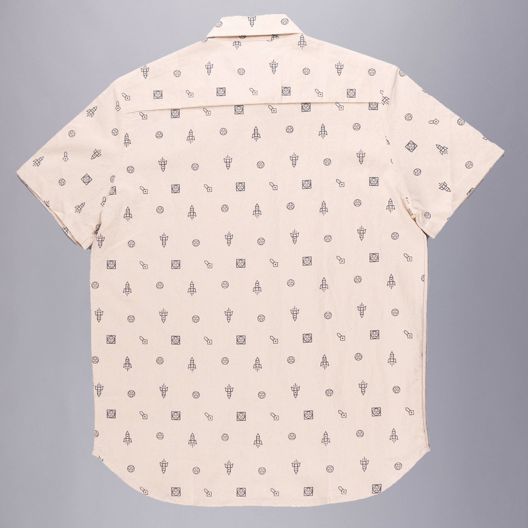 GOSSYPIUM ROCKET MEN'S BUTTON DOWN SHIRT