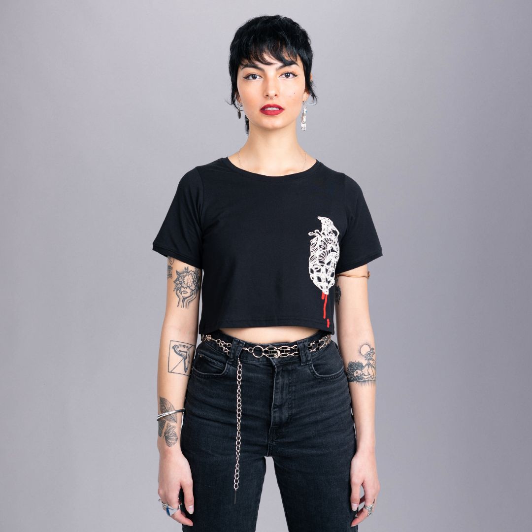 LIFE GRENADE CROP TOP