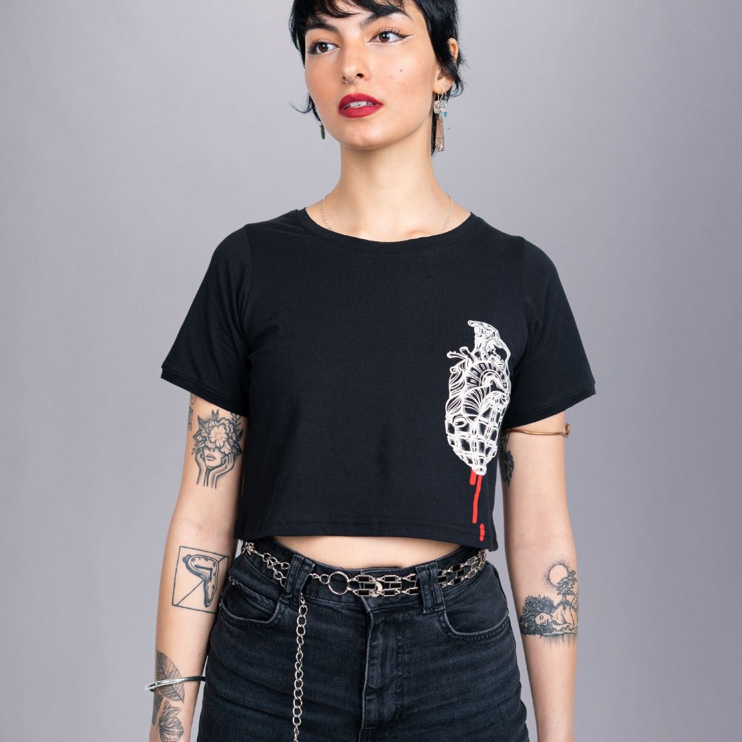 LIFE GRENADE CROP TOP